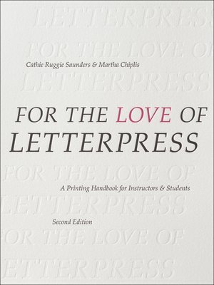 For the Love of Letterpress - ebook
